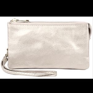 Metallic Wristlet